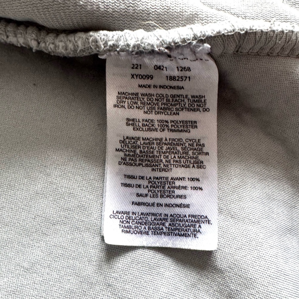 Columbia Sherpa Fleece Full Zip Jacket Gray Lavender Travel Outdoor Youth M - Picture 6 of 11